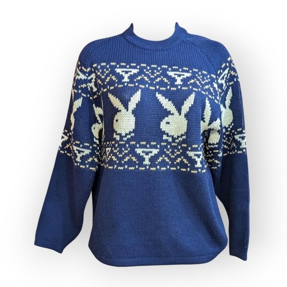 PLAYBOY Sweaters - Vintage 1960's Playboy Bunny Sweater